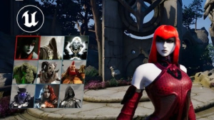 在虚幻引擎中构建一个专业且生产就绪的AAA级角色选择菜单 | Unreal Engine Character Select